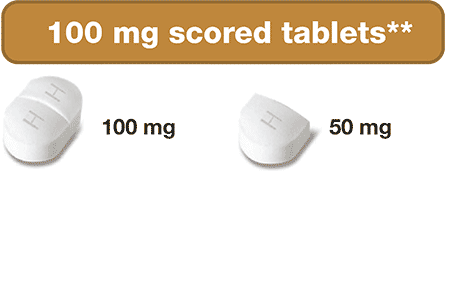 100 mg Siklos tablets